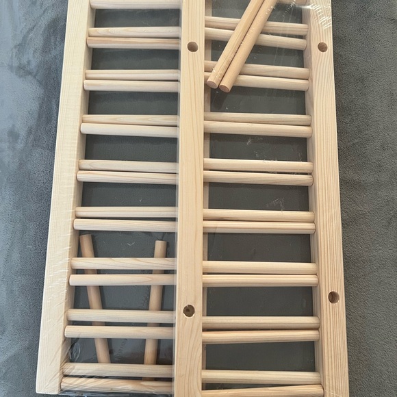 2 Wooden Storage Racks/Plate Rack Dish Stand Holders or Book Shelves - Picture 4 of 6